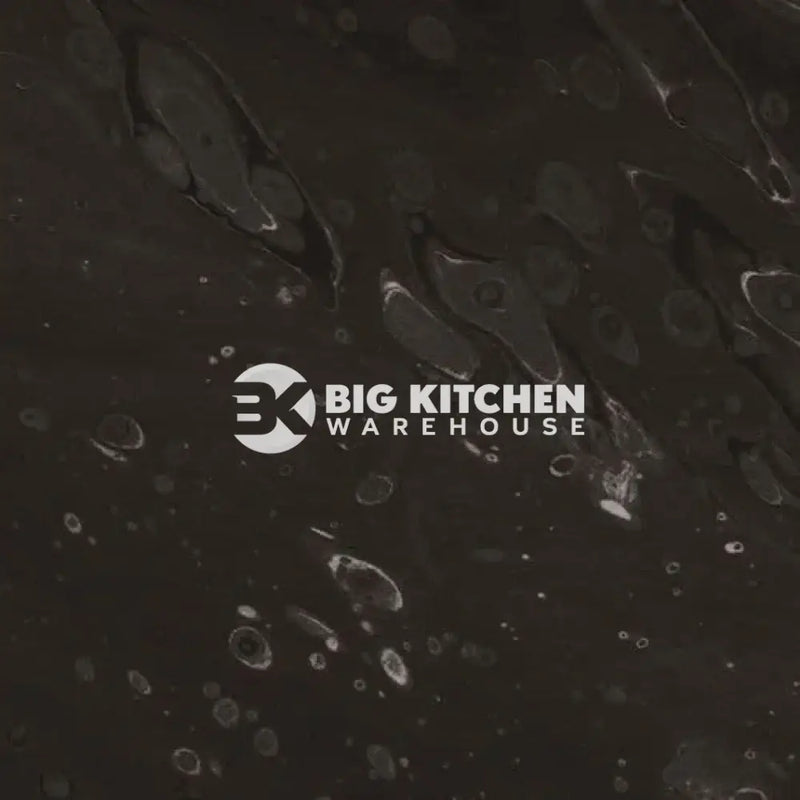 Formica Axiom PP5015 Black Painted Marble Laminate Kitchen Worktops - Satin NDF Finish
