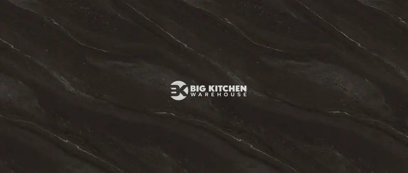 Formica Originals PP5015 Black Painted Marble Laminate Kitchen Worktops - Satin NDF Finish