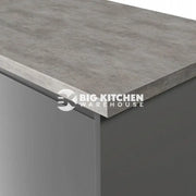 Formica Axiom Pp6275 Brushed Concrete Laminate Kitchen Worktops - Matte 58 Finish