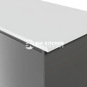 Formica Originals PP6340 Crisp White 22mm Square Edge Laminate Kitchen Worktop - Essence Finish