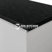 Formica Axiom Pp7682Pet Platinum Black Laminate Kitchen Worktops - Finish