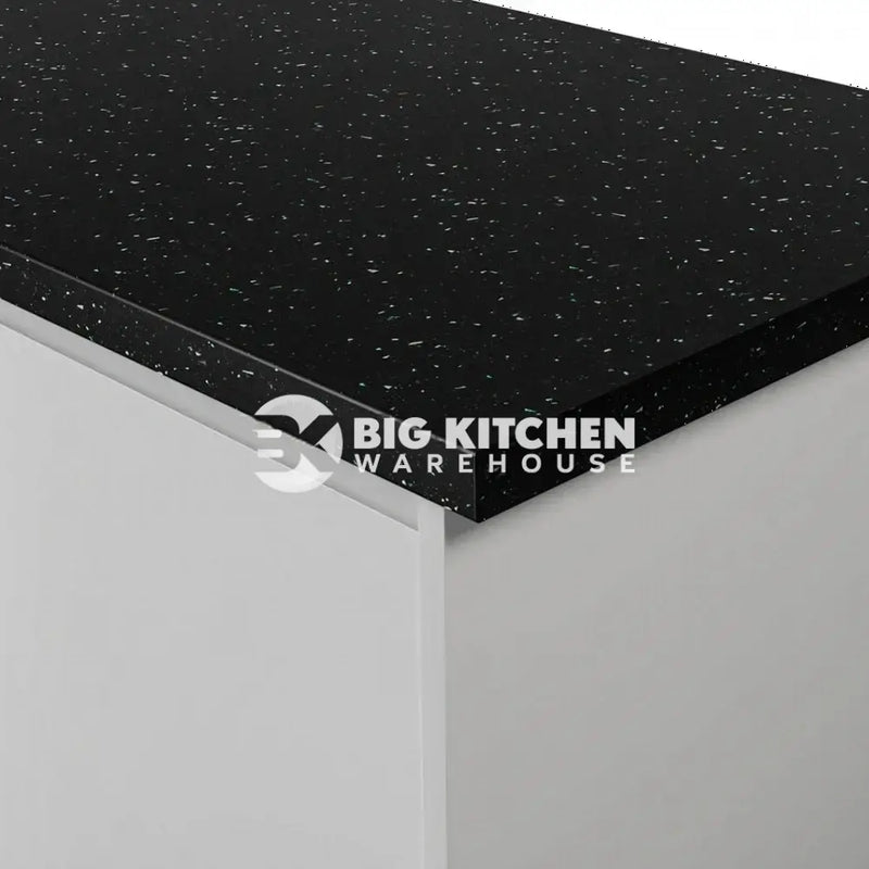 Formica Axiom Pp7682Pet Platinum Black Laminate Kitchen Worktops - Finish