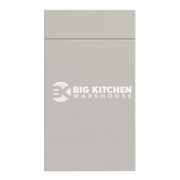 Hebden Taupe Supermatt made-to-measure kitchen door