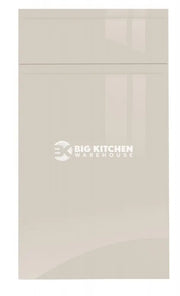 JAY Handle Less Cashmere Gloss J Pull- Replacement Kitchen Doors (895mm High)