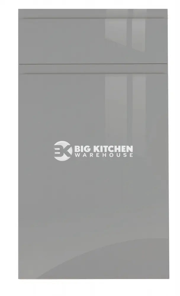 JAY Handle Less Dust Grey Gloss J Pull- Replacement Kitchen Door/Drawer Front (355mm High)