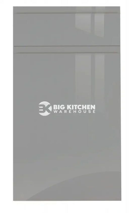 JAY Handle Less Dust Grey Gloss J Pull- Replacement Kitchen Doors (1245mm High)