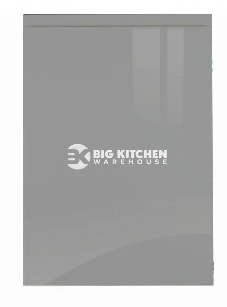 JAY Handle Less Dust Grey Gloss J Pull- Replacement Kitchen Doors (980mm High) - 596mm Wide