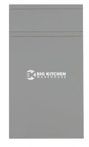 JAY Handle Less Dust Grey Supermatt J Pull- Replacement Kitchen Doors (715mm High)
