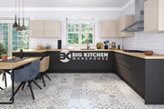 JAY Handle Less Graphite Supermatt J Pull- Replacement Kitchen Doors (Trims & Accessories)