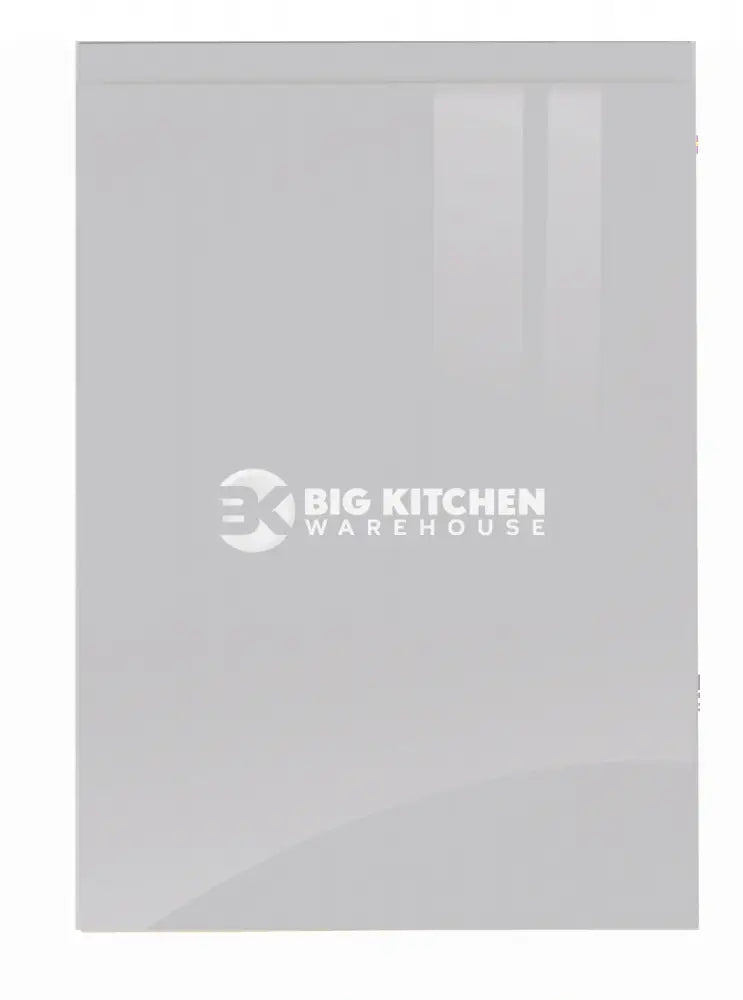 JAY Handle Less Light Grey Gloss J Pull- Replacement Kitchen Doors (570mm High) - 296mm Wide