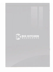 JAY Handle Less Light Grey Gloss J Pull- Replacement Kitchen Doors (715mm High) - 146mm Wide