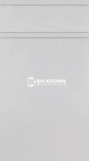 JAY Handle Less Light Grey Supermatt J Pull- Replacement Kitchen Drawer Fronts/Oven Filler Panel (110mm High) - 596mm