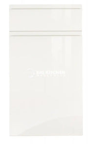 JAY Handle Less White Gloss J Pull- Replacement Kitchen Door/Drawer Front (283mm High)
