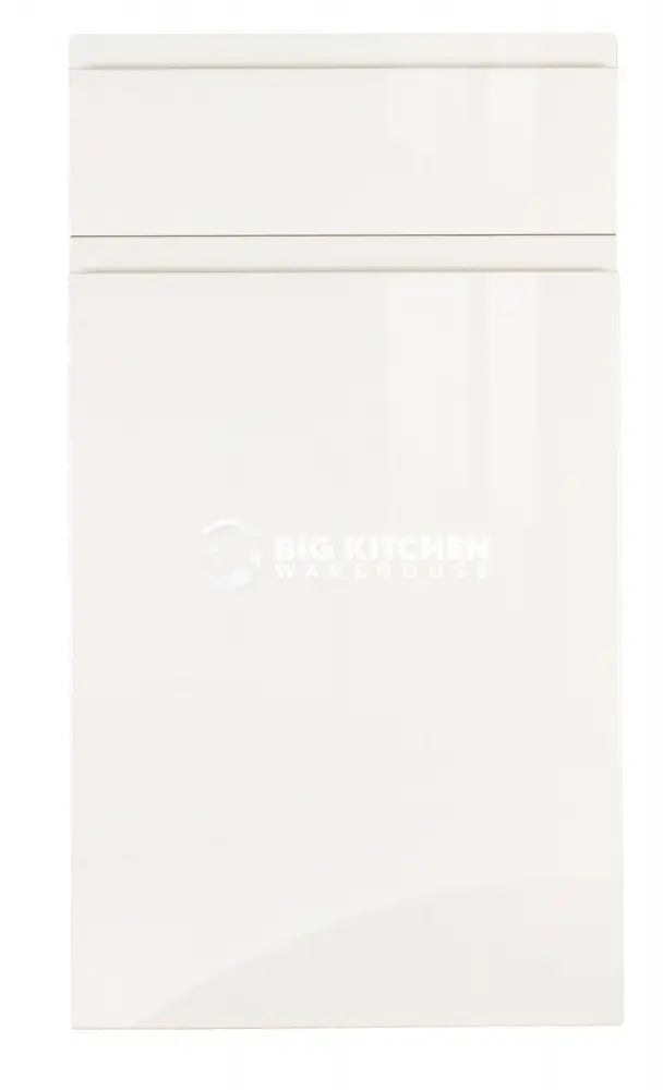 JAY Handle Less White Gloss J Pull- Replacement Kitchen Doors (End Panel)