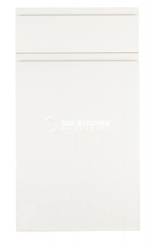 JAY Handle Less White Supermatt J Pull- Replacement Kitchen Doors (End Panel)