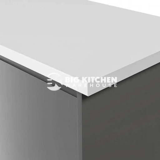 Krono-Finesse Laminate Kitchen Worktops 8685 Rs Snow White - Postformed Edge