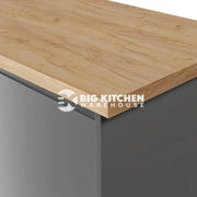 Krono-Finesse Laminate Kitchen Worktops K003 Fp Gold Craft Oak - Postformed Edge