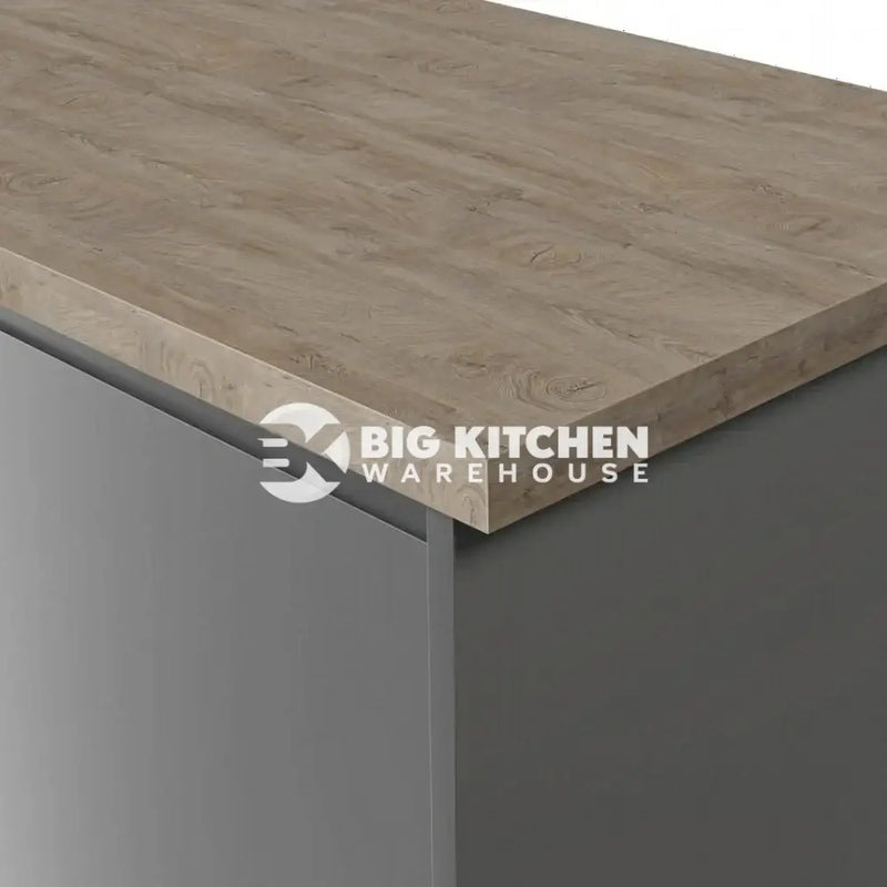 Krono-Finesse Laminate Kitchen Worktops K105 Fp Raw Endgrain Oak - Square Edge