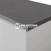 Krono-Finesse Laminate Kitchen Worktops K203 Pe Anthracite Granite - Postformed Edge
