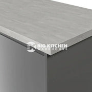 Krono-Finesse Laminate Kitchen Worktops K350 Rt Concrete Flow - Square Edge
