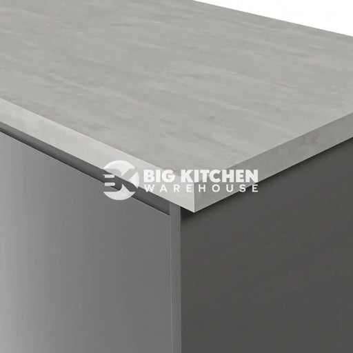 Krono-Finesse Laminate Kitchen Worktops K350 Rt Concrete Flow - Square Edge