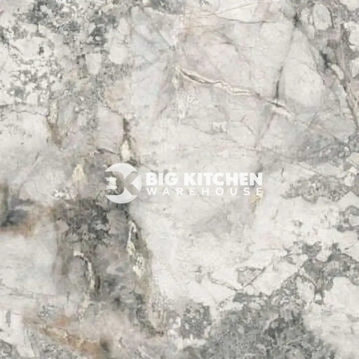 Krono-Finesse Laminate Kitchen Worktops K552 Su White Iceberg Marble - Square Edge 4.1Mtr Breakfast