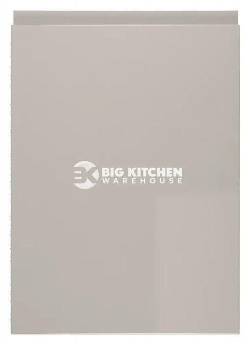 Larissa Handle Less Cashmere Gloss J Pull- Replacement Kitchen Doors (895mm High) - 297mm Wide