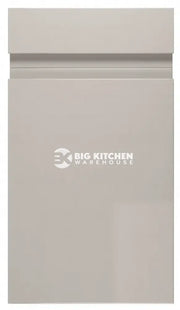 Larissa Handle Less Cashmere Gloss J Pull- Replacement Kitchen Doors SAMPLE PRODUCTS