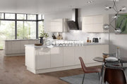 Larissa Handle Less Cashmere Gloss J Pull- Replacement Kitchen Doors SAMPLE PRODUCTS
