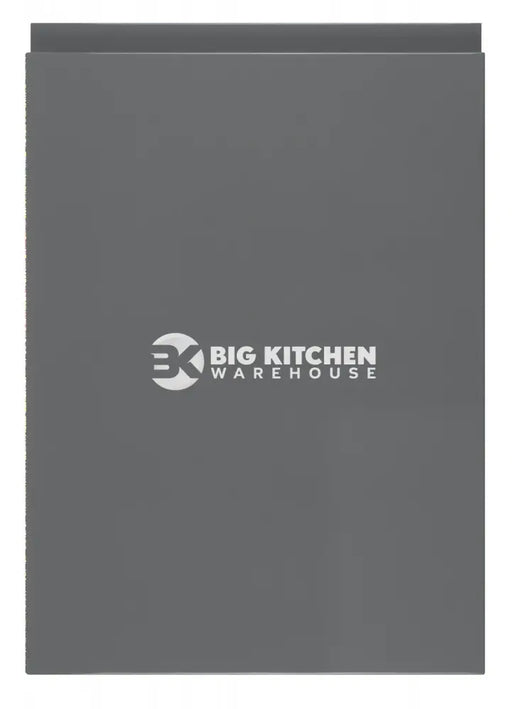 Larissa Handle Less Dust Grey Gloss J Pull- Replacement Kitchen Doors (895mm High) - 297mm Wide