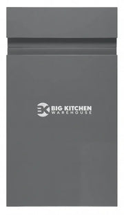 Larissa Handle Less Dust Grey Gloss J Pull- Replacement Kitchen Doors SAMPLE PRODUCTS