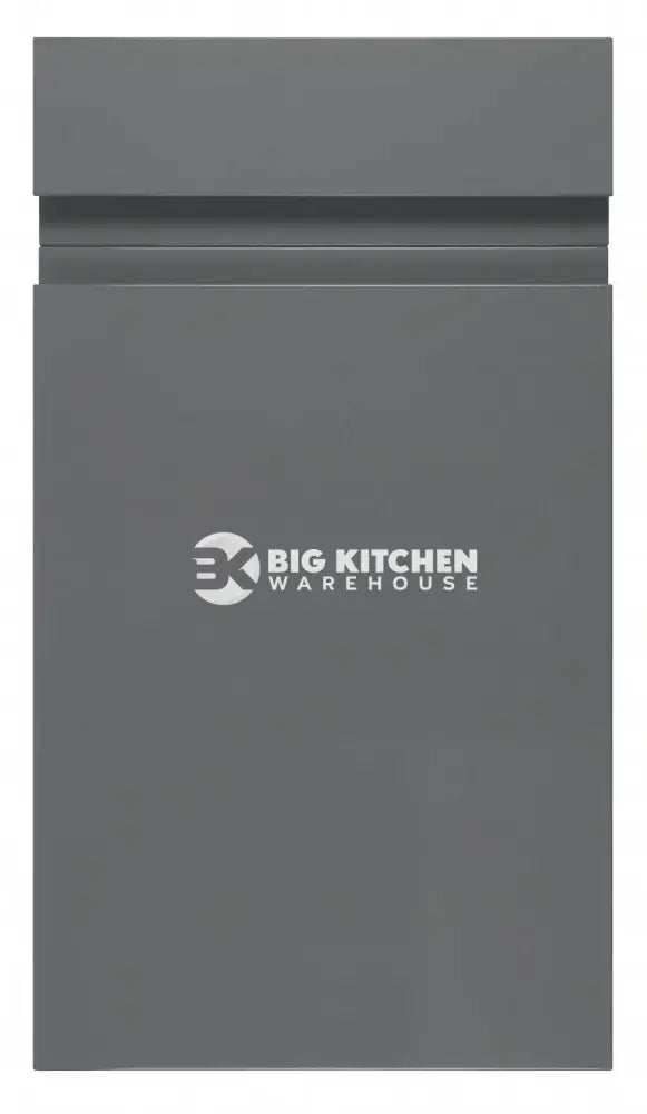 Larissa Handle Less Dust Grey Gloss J Pull- Replacement Kitchen Doors SAMPLE PRODUCTS