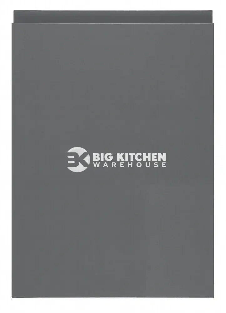 Larissa Handle Less Dust Grey Gloss J Pull- Replacement Kitchen Doors SAMPLE PRODUCTS Vinyl Colour Swatch