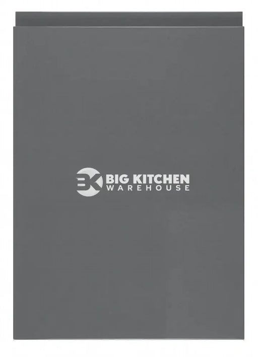Larissa Handle Less Dust Grey Gloss J Pull- Replacement Kitchen Doors SAMPLE PRODUCTS Vinyl Colour Swatch