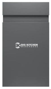Larissa Handle Less Dust Grey Matt J Pull- Replacement Kitchen Drawer Front (175mm High)