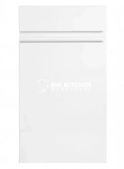 Larissa Handle Less White Gloss J Pull- Replacement Kitchen Doors SAMPLE PRODUCTS