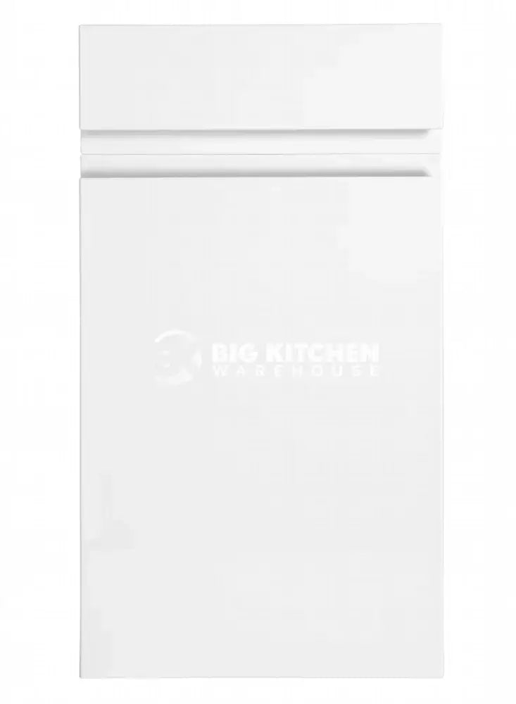 Larissa Handle Less White Gloss J Pull- Replacement Kitchen Doors SAMPLE PRODUCTS