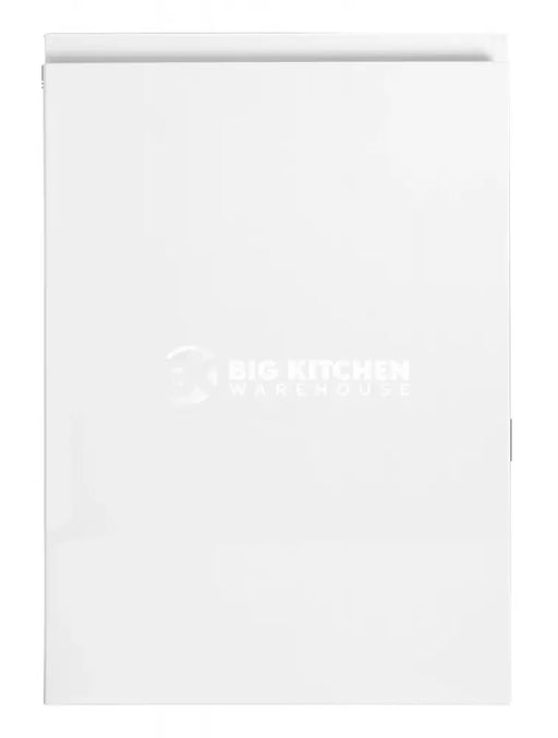 Larissa Handle Less White Gloss J Pull- Replacement Kitchen Drawer Fronts/Oven Filler Panel (110mm High) - 597mm Wide