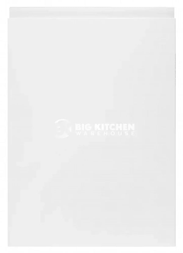 Larissa Handle Less White Matt J Pull- Replacement Kitchen Doors SAMPLE PRODUCTS Vinyl Colour Swatch