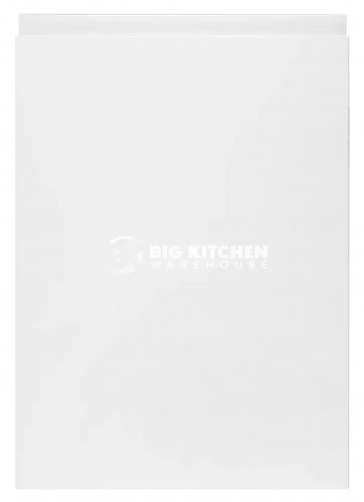 Larissa Handle Less White Matt J Pull- Replacement Kitchen Doors SAMPLE PRODUCTS Vinyl Colour Swatch