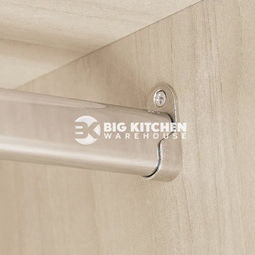 Oval End Support Side Mounted To Suit HR01 & HR02 Chrome