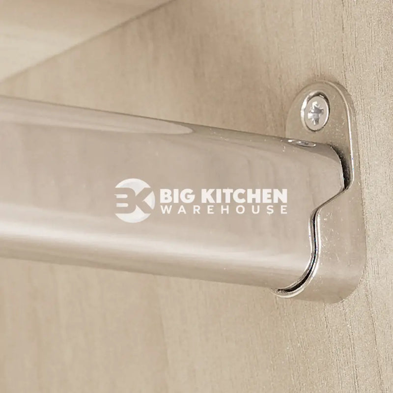 Oval Hanging Rail 4000mm Length Chrome