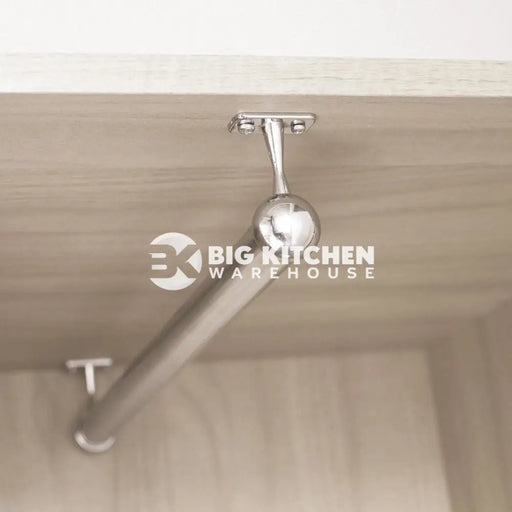 Round Ball End Support Under Mounted To Suit HR05 & HR06 Chrome