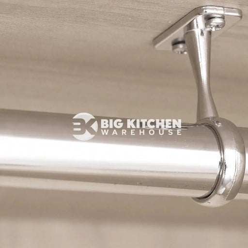 Round Hanging Rail 4000mm Length Chrome