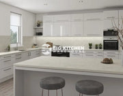Senses Laminate Kitchen Worktops Athenian Marble Square Edge Matte Finish