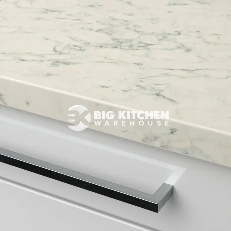 Senses Laminate Kitchen Worktops Athenian Marble Square Edge Matte Finish