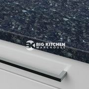 Senses Laminate Kitchen Worktops Black Granite Round (Postformed) Edge Dogal Matt Finish