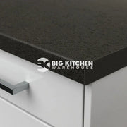 Senses Laminate Kitchen Worktops Black Rock Round (Postformed) Edge Rock Matt Finish