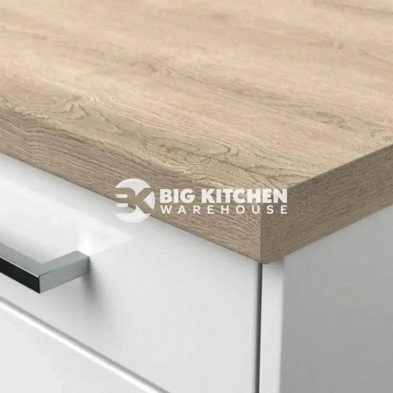 Senses Laminate Kitchen Worktops Caledonian Grey Oak Round (Postformed) Edge Kavir Matt Finish
