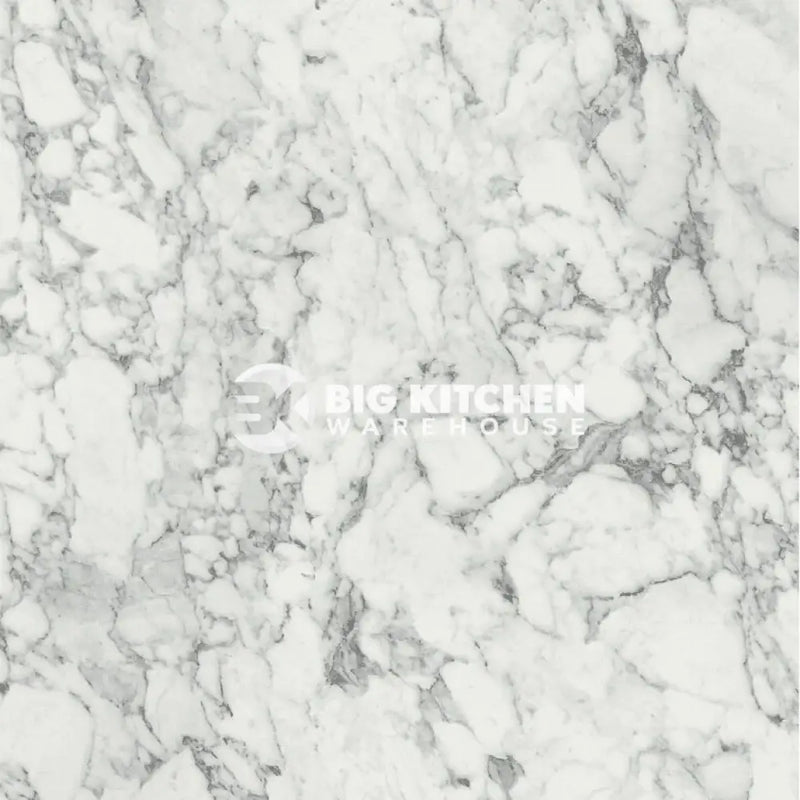 Senses Laminate Kitchen Worktops Carrara Marble Round (Postformed) Edge Dogal Matt Finish 3mtr Worktop
